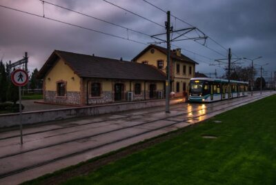 Historical Train Station Building
